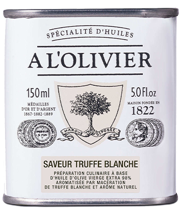 Huile d'olive à la truffe blanche / Olivenöl mit weißen Trüffeln
